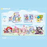 Đồ Chơi Lắp Ráp KEEPPLAY Sanrio Cinnamoroll Quirky Goods Shop K20892 - Herbie Toys