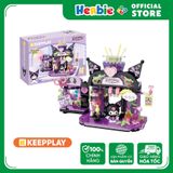 Đồ Chơi Lắp Ráp KEEPPLAY Sanrio Kuromi Enchanted Scent Boutique K20893 - Herbie Toys