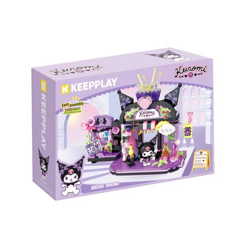 Đồ Chơi Lắp Ráp KEEPPLAY Sanrio Kuromi Enchanted Scent Boutique K20893 - Herbie Toys