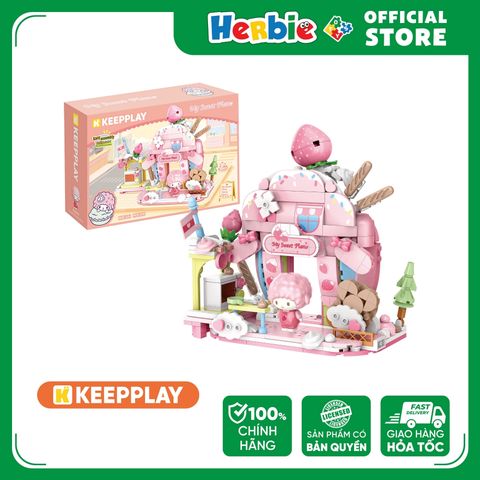 Đồ Chơi Lắp Ráp KEEPPLAY Sanrio My Sweet Piano Soothing Bakery K20894 - Herbie Toys