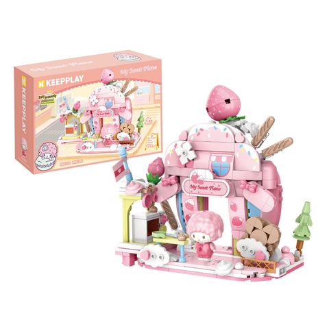 Đồ Chơi Lắp Ráp KEEPPLAY Sanrio My Sweet Piano Soothing Bakery K20894 - Herbie Toys
