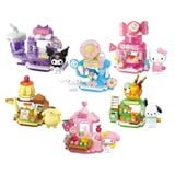 [BLINDBOX] Đồ Chơi Lắp Ráp Hộp Mù KEEPPLAY Sanrio Snack Shop Blind Box K20897 - Herbie Toys