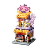 Đồ Chơi Lắp Ráp KEEPPLEY City Corner Folding Fan Shop Building Blocks K28001