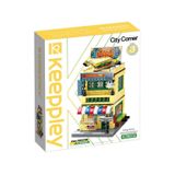 Đồ Chơi Lắp Ráp KEEPPLEY City Corner Hong Kong Style Restaurant Building Blocks K28002