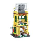 Đồ Chơi Lắp Ráp KEEPPLEY City Corner Hong Kong Style Restaurant Building Blocks K28002