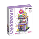 Đồ Chơi Lắp Ráp KEEPPLEY City Corner Fragrance Store Building Blocks K28003