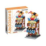 Đồ Chơi Lắp Ráp KEEPPLEY City Corner Japanese Food Building Blocks K28004