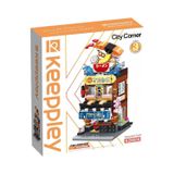Đồ Chơi Lắp Ráp KEEPPLEY City Corner Japanese Food Building Blocks K28004