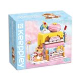 Đồ Chơi Lắp Ráp KEEPPLEY Lovely Street Red Cat Cake Shop Building Blocks K28006