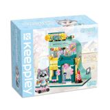 Đồ Chơi Lắp Ráp KEEPPLEY Lovely Street Husky Skate Shop Building Blocks K28009