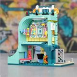 Đồ Chơi Lắp Ráp KEEPPLEY Lovely Street Husky Skate Shop Building Blocks K28009