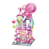 Đồ Chơi Lắp Ráp KEEPPLEY City Corner Sky Candy Shop Building Blocks K28012