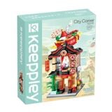 Đồ Chơi Lắp Ráp KEEPPLEY City Corner Hotpot Restaurant Building Blocks K28013