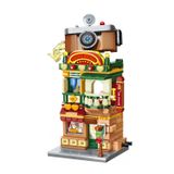 Đồ Chơi Lắp Ráp KEEPPLEY City Corner Vintage Photo Studio Building Blocks K28015