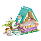 Đồ Chơi Lắp Ráp KEEPPLEY Lovely Street Calico Cat-Comic Book Store Building Blocks K28018