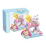 Đồ Chơi Lắp Ráp KEEPPLEY Lovely Street Orange Cat-Game House Building Blocks K28019