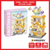 Đồ Chơi Lắp Ráp KEEPPLEY City Corner Taro Smoothie Shop Building Blocks K28026