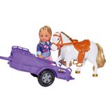 105737460 Đồ Chơi Búp Bê EVI LOVE Evi Horse Trailer