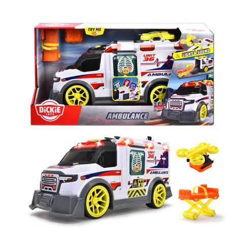 203307003 Đồ Chơi Xe Cứu Thương DICKIE TOYS Ambulance