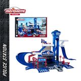 212050036 Bộ Đồ Chơi Xe Mô Hình Cảnh Sát MAJORETTE Creatix Police Station