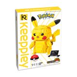 Đồ Chơi Lắp Ráp KEEPPLEY Pokemon Large Pikachu S0101
