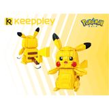 Đồ Chơi Lắp Ráp KEEPPLEY Pokemon Large Pikachu S0101