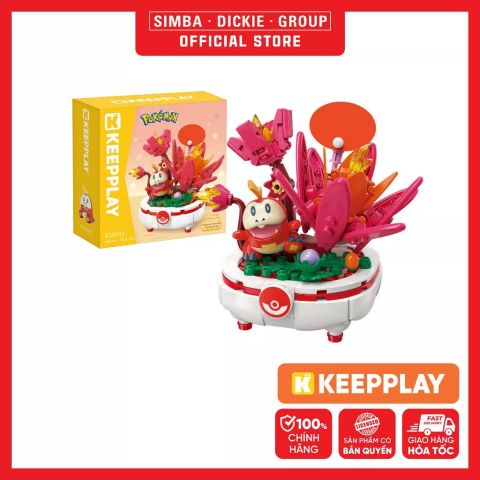 Đồ Chơi Lắp Ráp KEEPPLAY Pokemon Bonsai Series FUECOCO K20241 Building Block - Simba Toys Vietnam