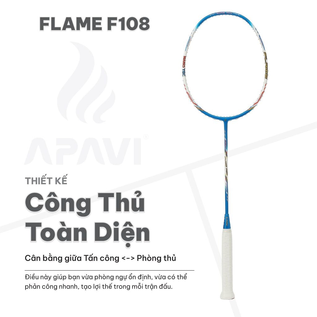 Vợt cầu lông Apavi Flame F108
