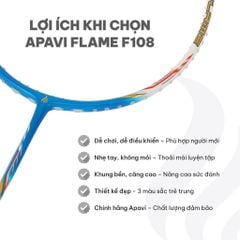 Vợt cầu lông Apavi Flame F108