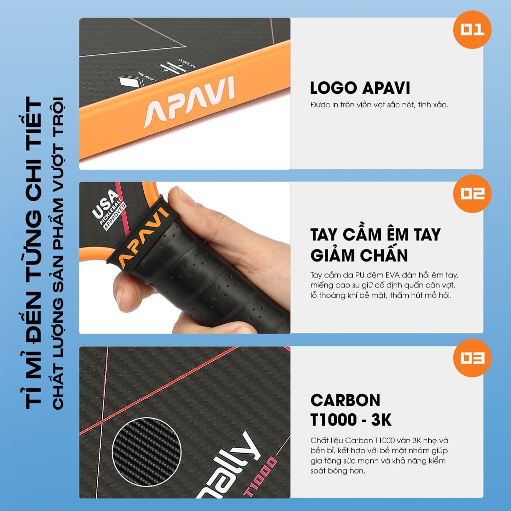 Vợt Pickleball APAVI FINALLY