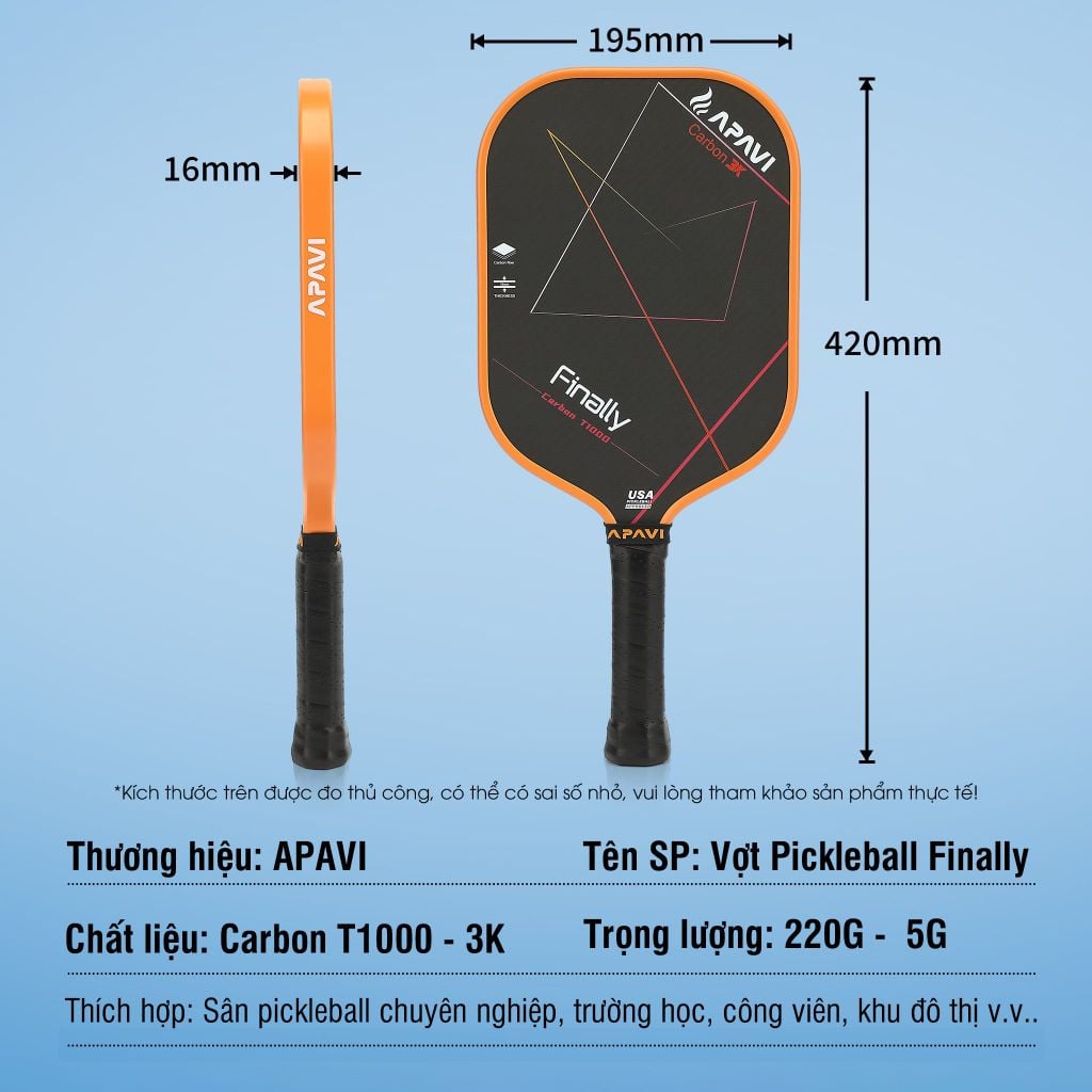 Vợt Pickleball APAVI FINALLY