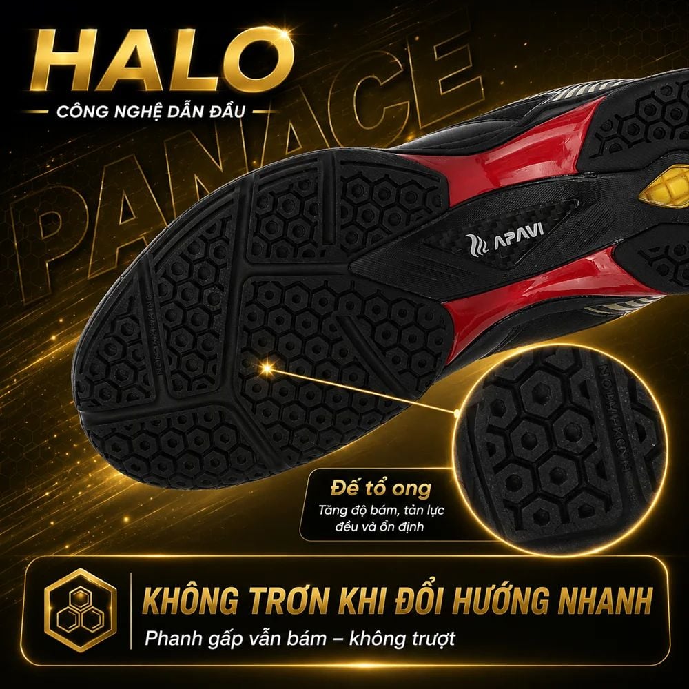Giày Cầu Lông APAVI ACE – Carbon + TPU