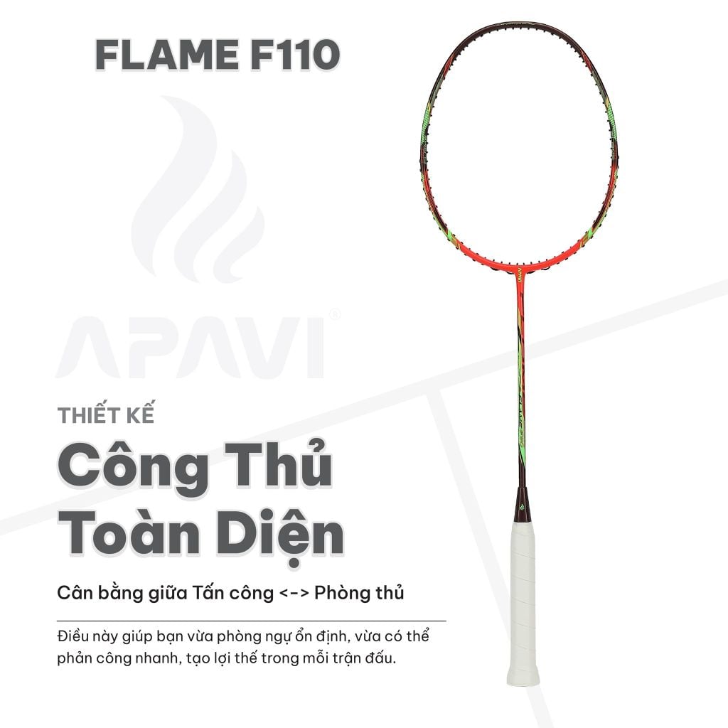 Vợt cầu lông Apavi Flame F110