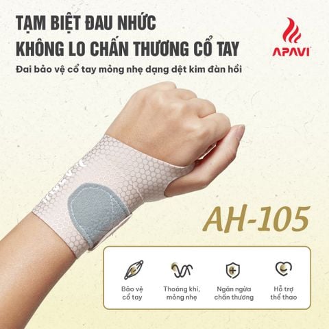 Đai bảo vệ cổ tay APAVI AH-105