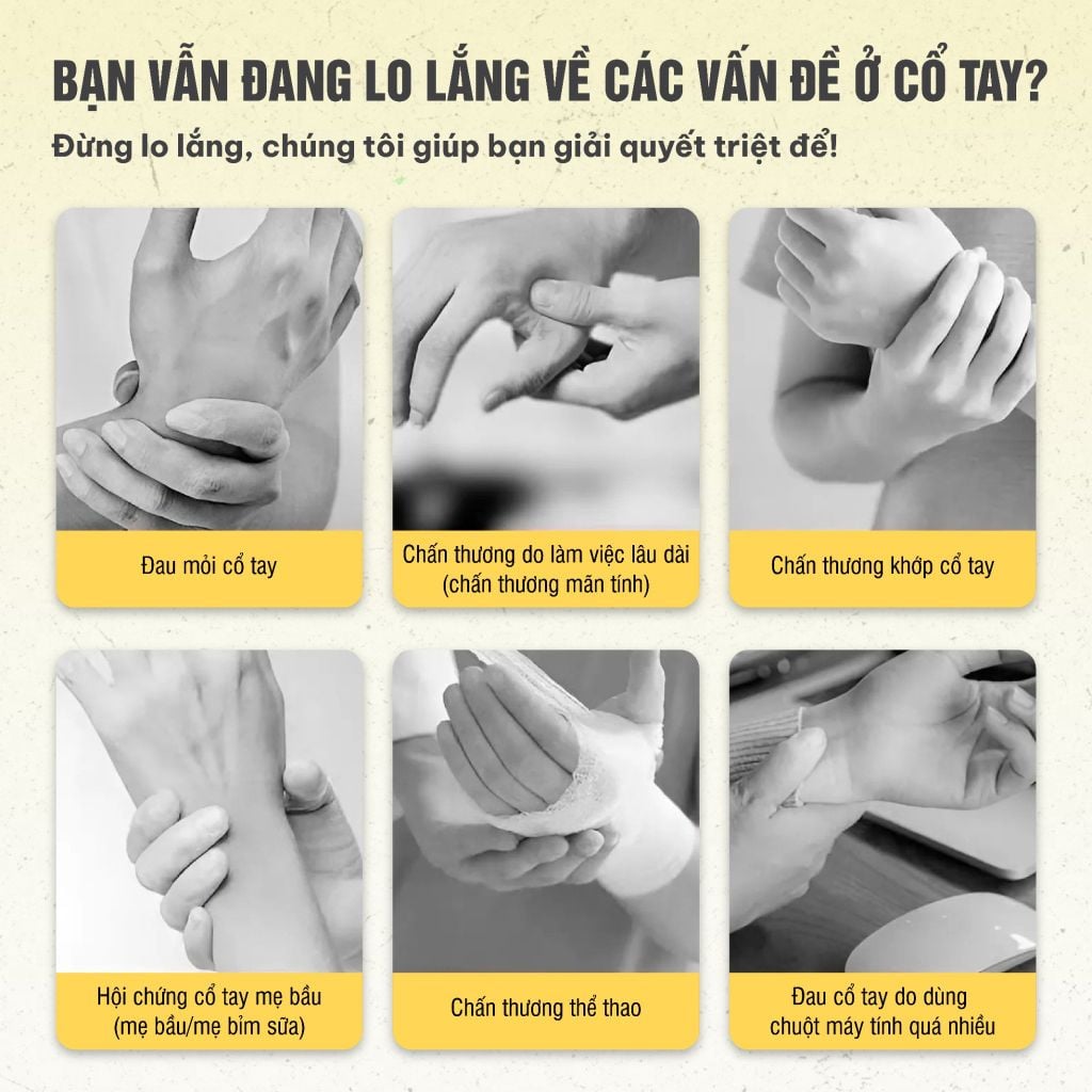 Đai bảo vệ cổ tay APAVI AH-105