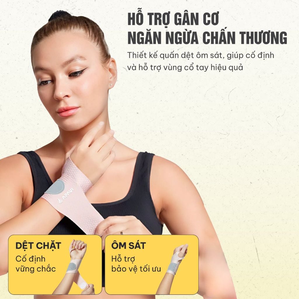 Đai bảo vệ cổ tay APAVI AH-105