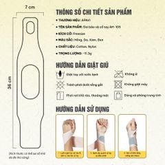 Đai bảo vệ cổ tay APAVI AH-105