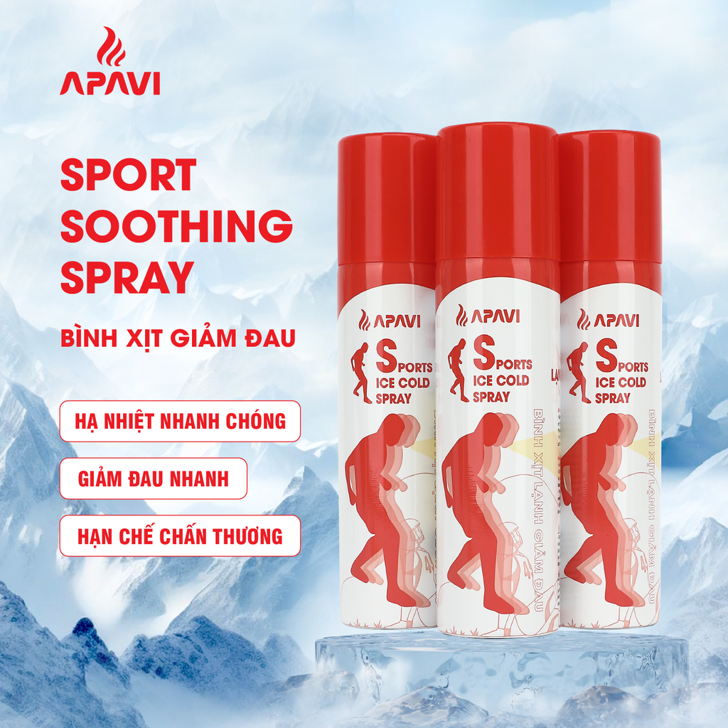 Bình xịt lạnh giảm đau Apavi S-150