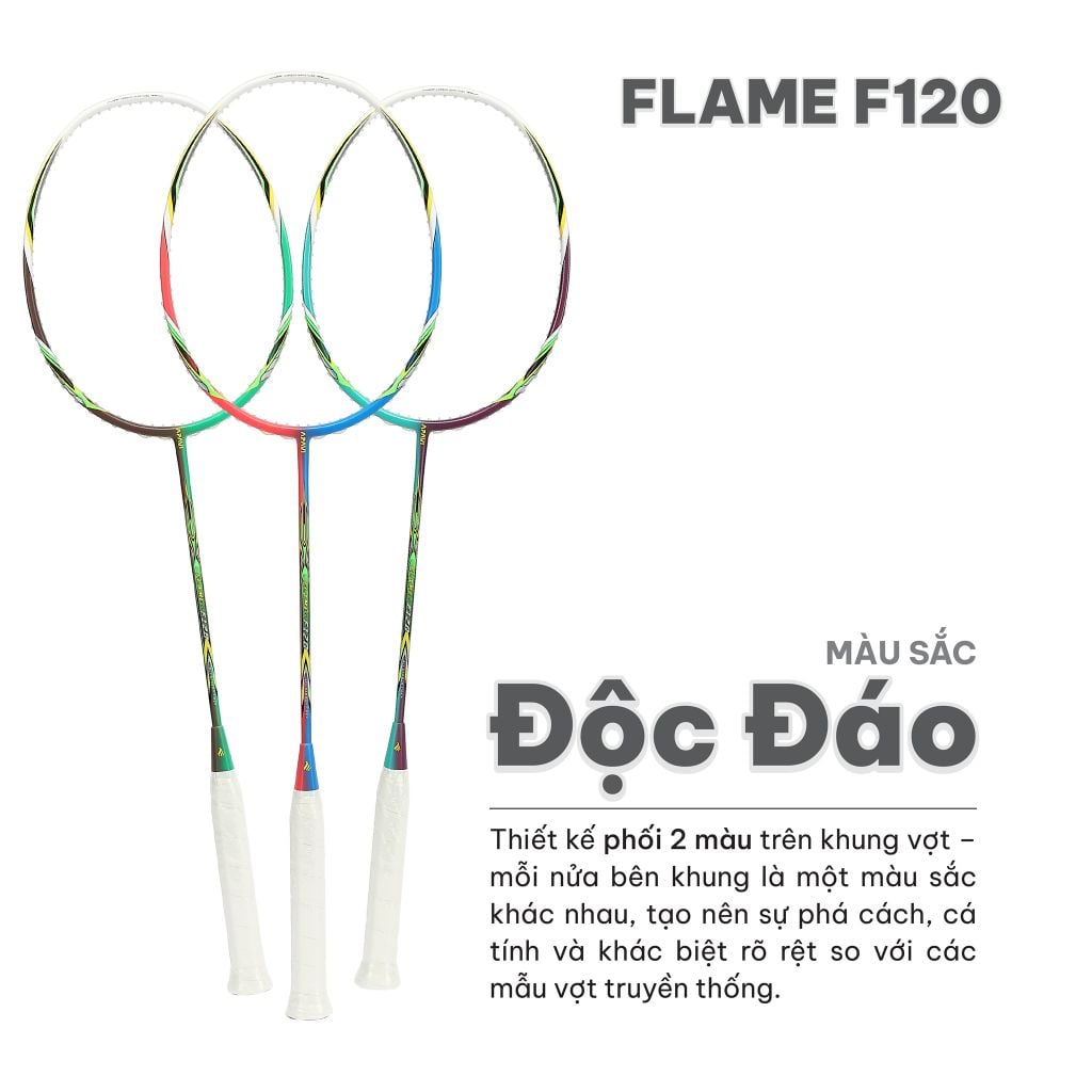 Vợt cầu lông Apavi Flame F120