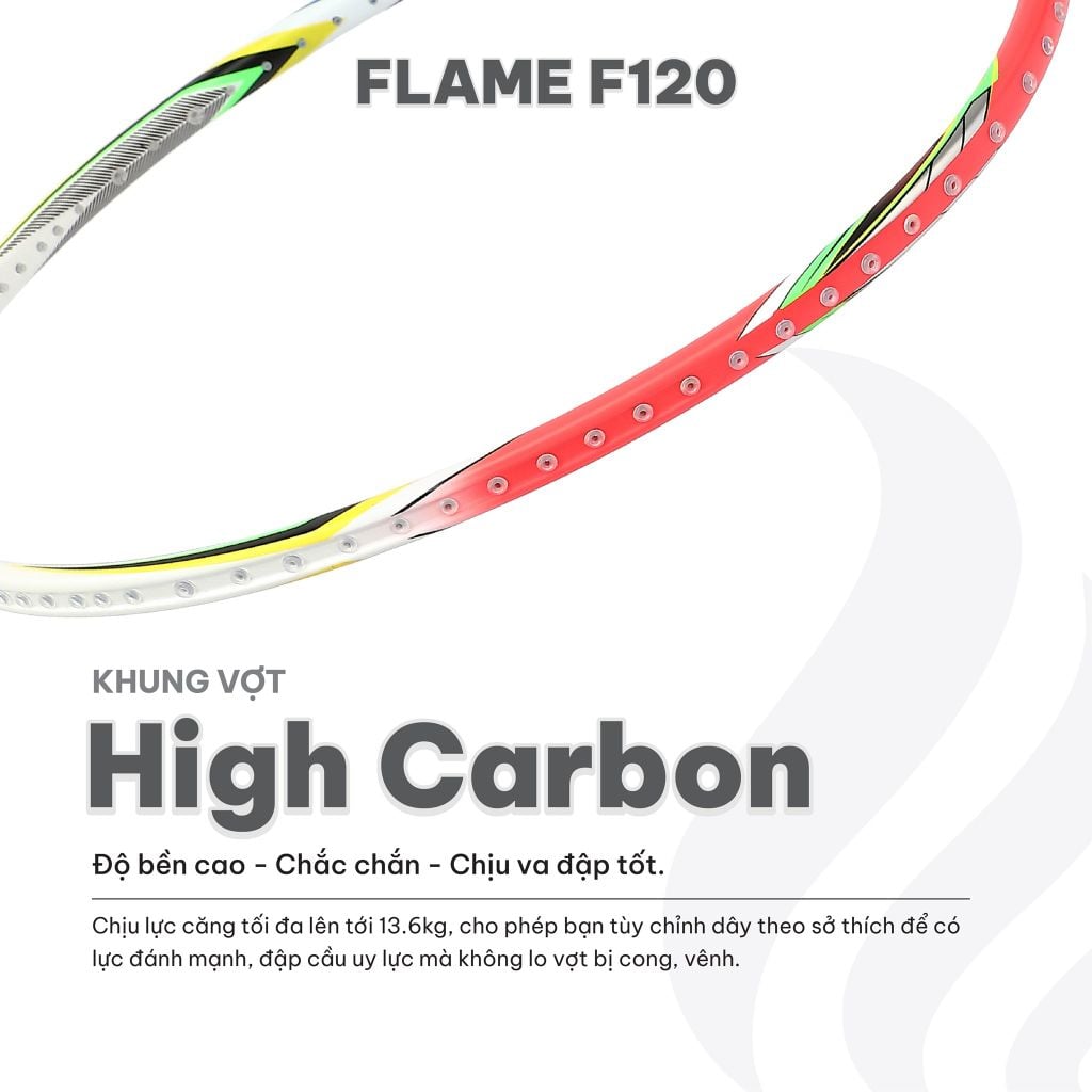 Vợt cầu lông Apavi Flame F120