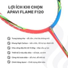 Vợt cầu lông Apavi Flame F120