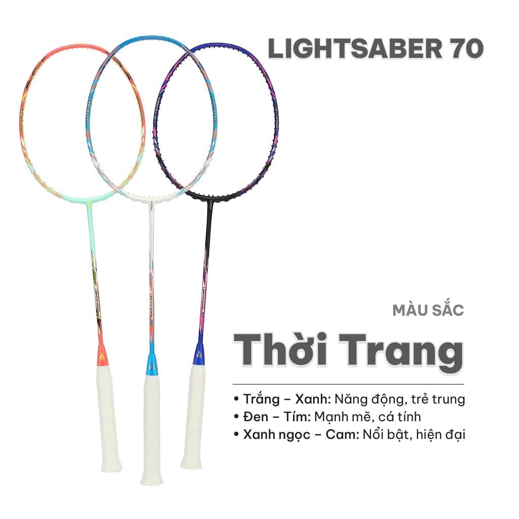 Vợt cầu lông Apavi Lightsaber 70