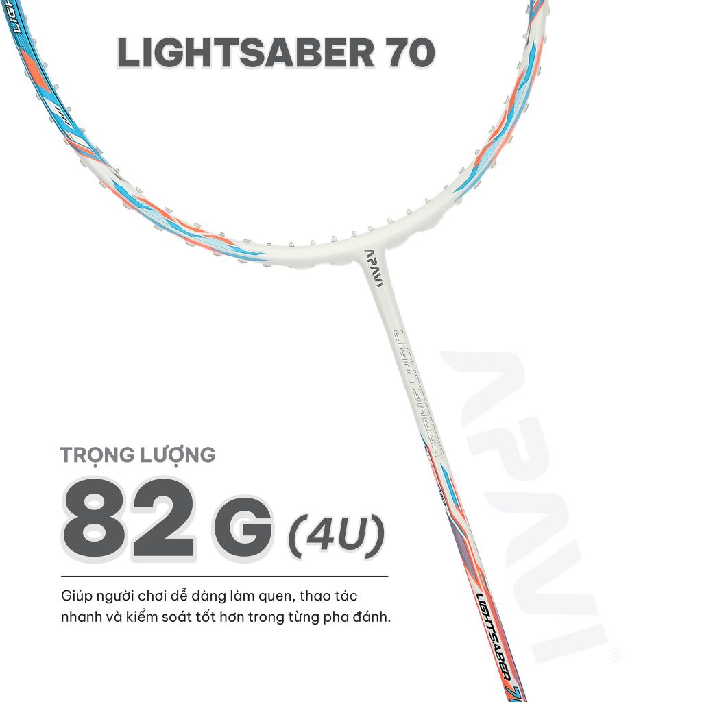 Vợt cầu lông Apavi Lightsaber 70