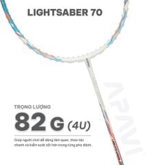 Vợt cầu lông Apavi Lightsaber 70