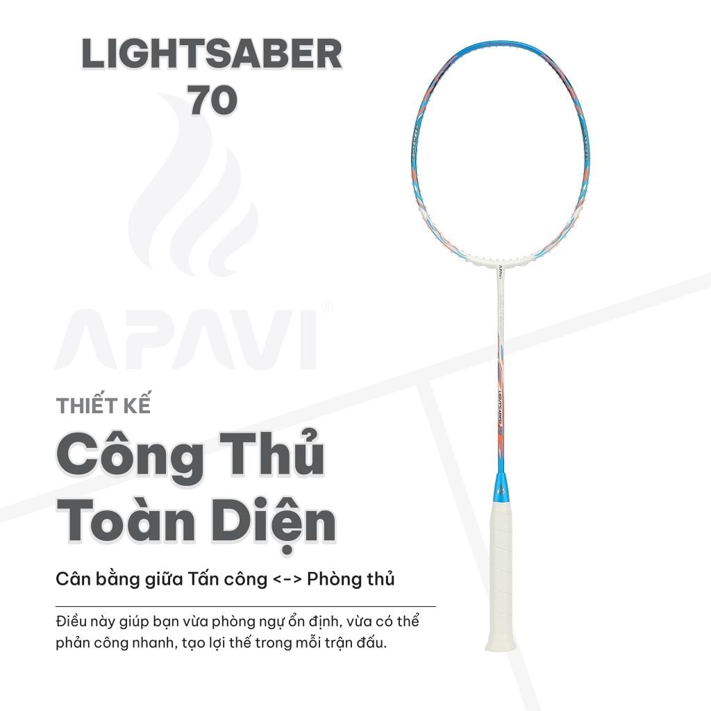 Vợt cầu lông Apavi Lightsaber 70