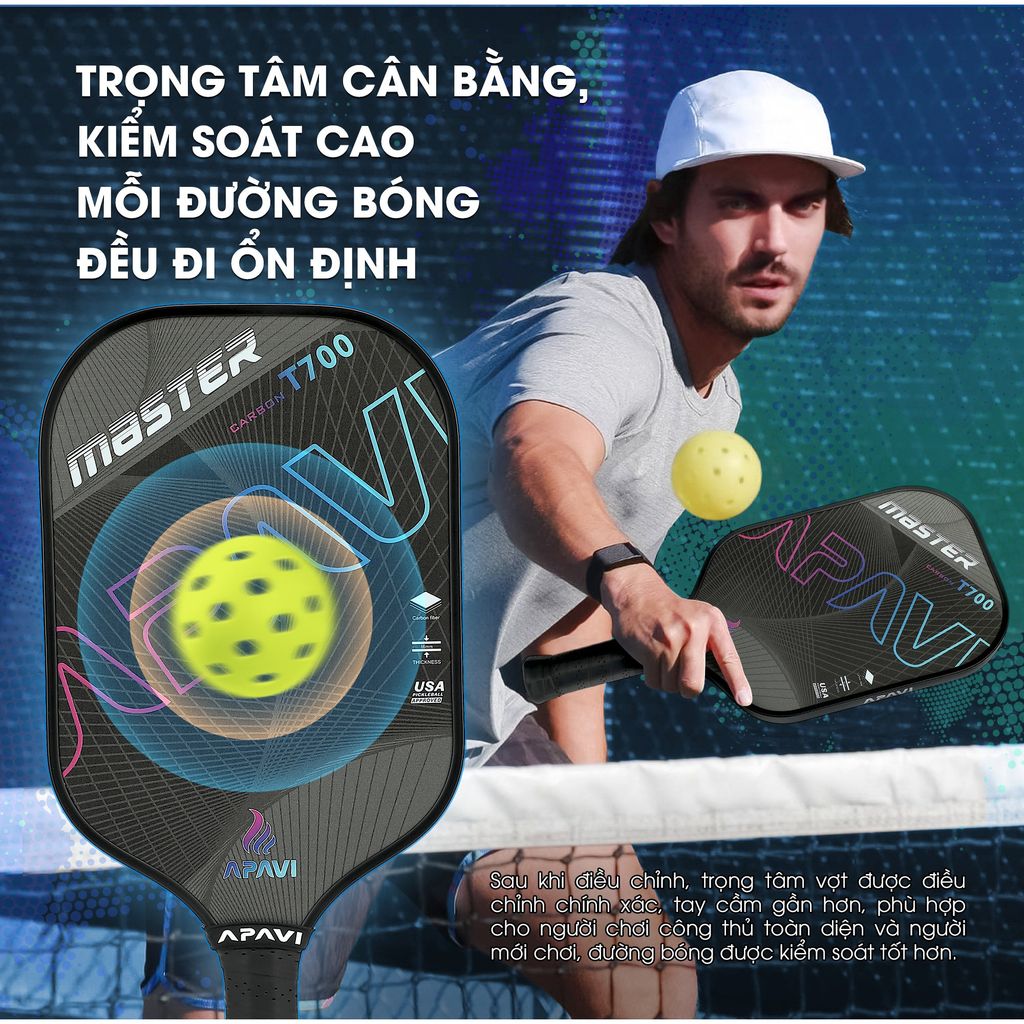 Vợt Pickleball Apavi Master