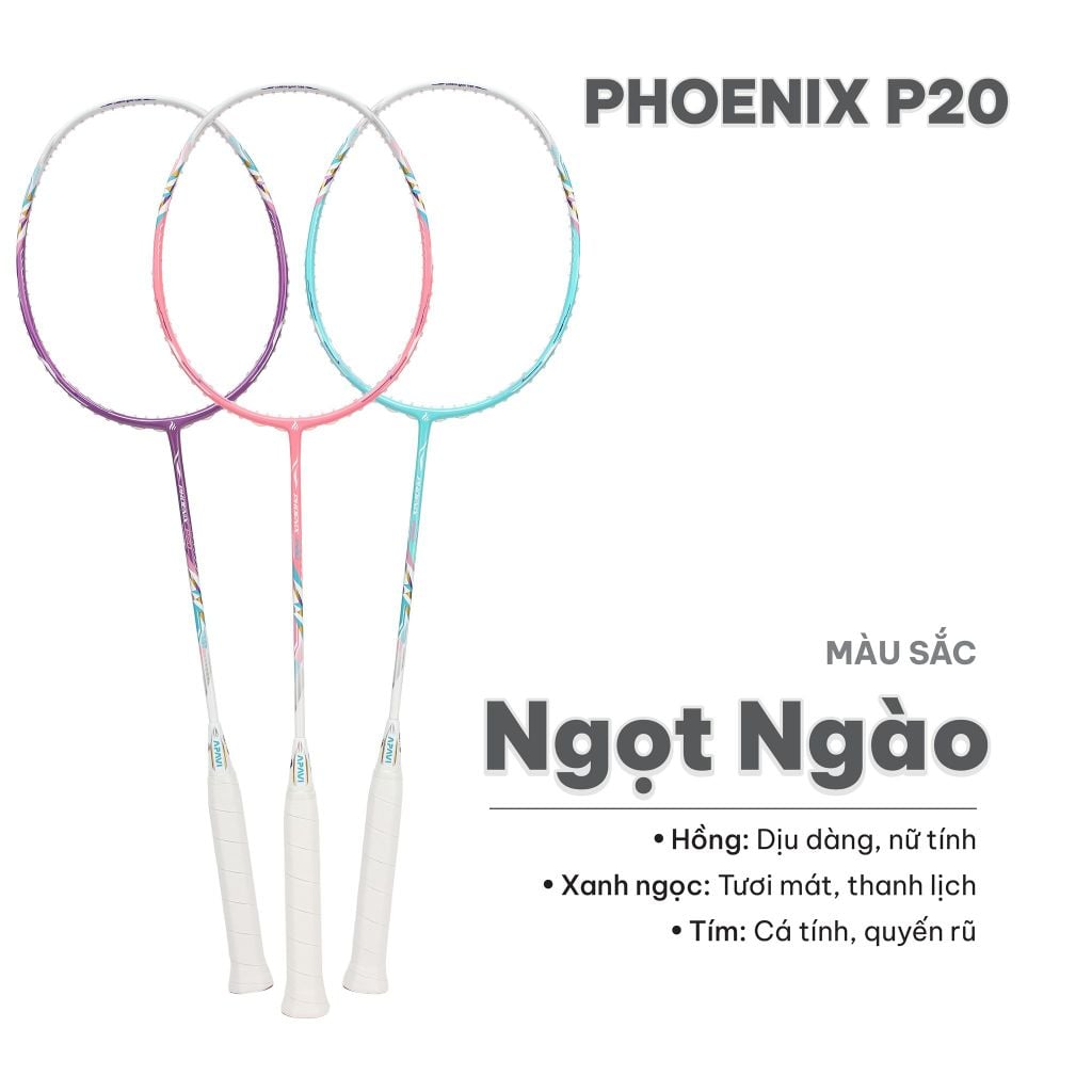 Vợt cầu lông Apavi Phoenix P20