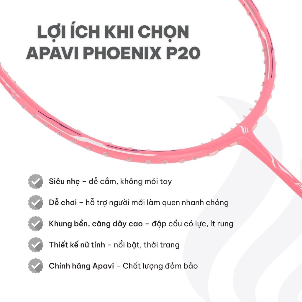 Vợt cầu lông Apavi Phoenix P20