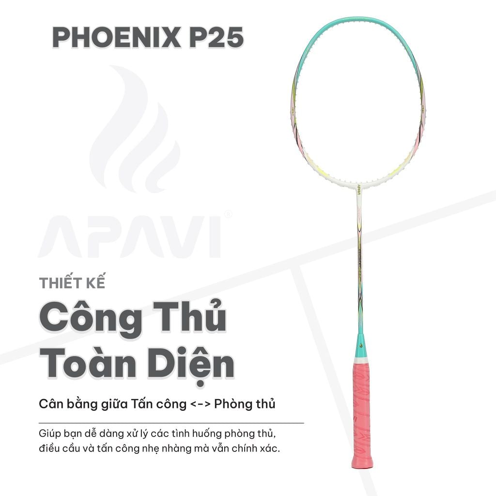 Vợt cầu lông Apavi Phoenix P25