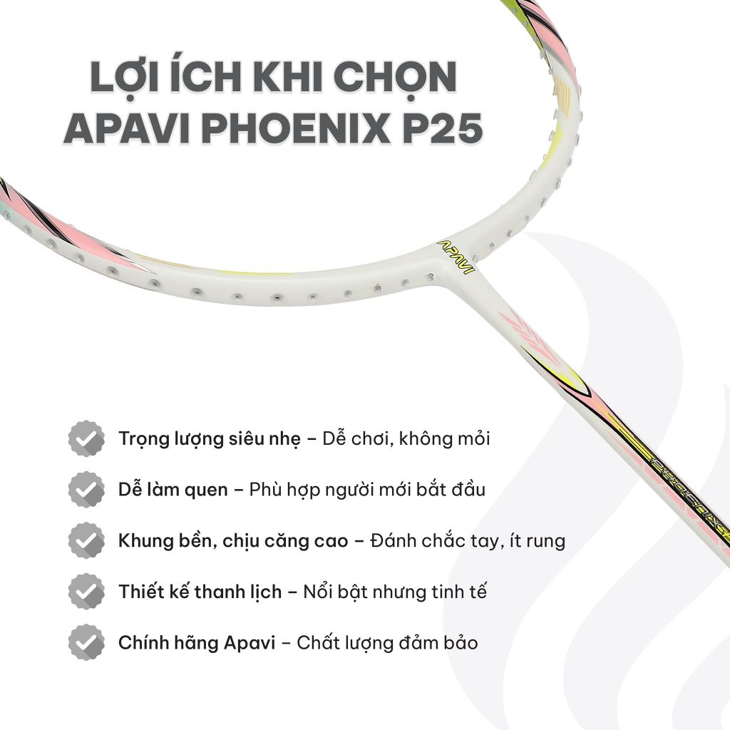 Vợt cầu lông Apavi Phoenix P25